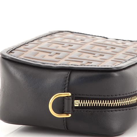 fendi camera case shoulder bag|Fendi zucca camera bag.